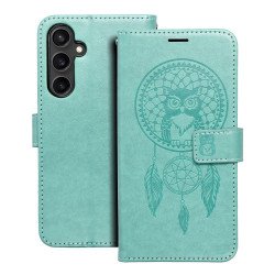 Viedtālruņa atveramais maciņš Samsung Galaxy S23 FE Mezzo Book Dreamcatcher Green
