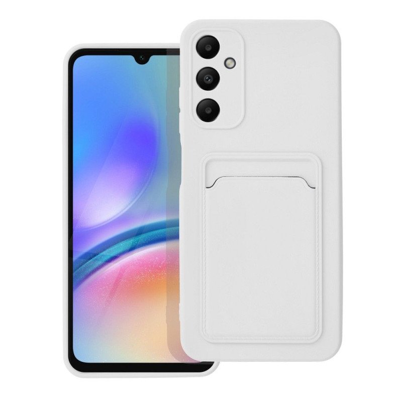 Viedtālruņa aizmugurējais vāciņš Samsung Galaxy A05S Balta