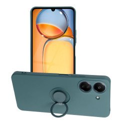 Viedtālruņa aizmugurējais vāciņš Xiaomi Redmi 13C Silicone Ring Green