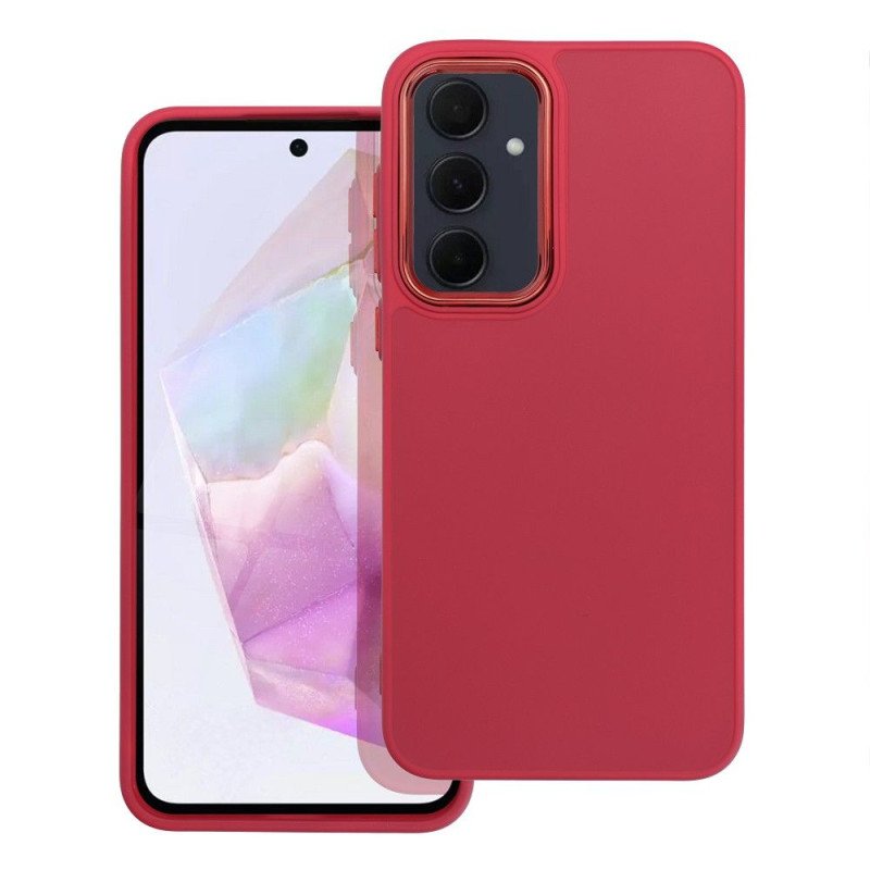 Viedtālruņa aizmugurējais vāciņš Samsung Galaxy A35 Galaxy A35 Rozā