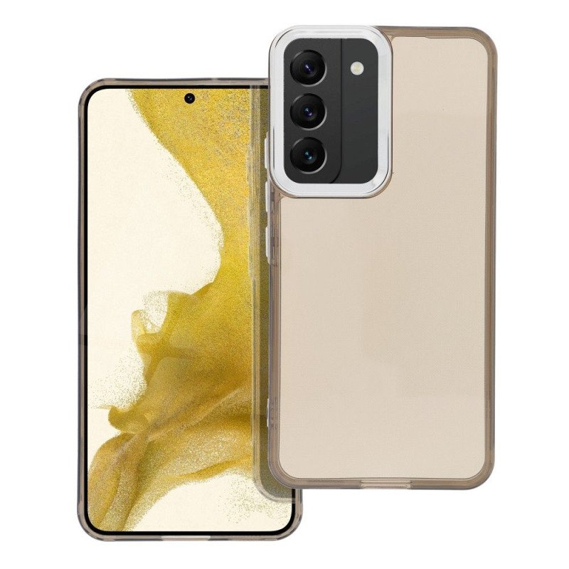 Viedtālruņa aizmugurējais vāciņš Samsung Galaxy S22 Melna