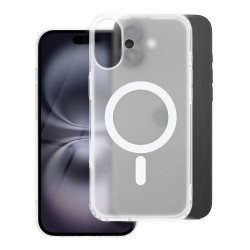 Viedtālruņa aizmugurējais vāciņš Apple iPhone 11 Pro Max Frost Mag cover Transparent