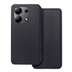Viedtālruņa aizmugurējais vāciņš Xiaomi Redmi Note 13 Dual Pocket Book Black