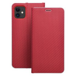 Viedtālruņa atveramais maciņš Apple iPhone 11 Luna Red