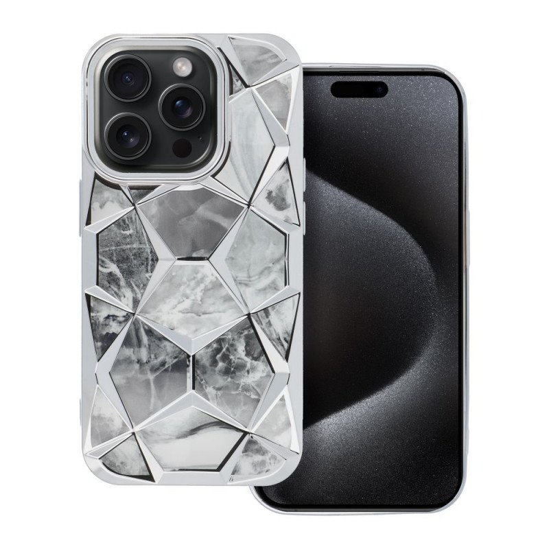 Viedtālruņa aizmugurējais vāciņš Apple iPhone 11 Sudraba
