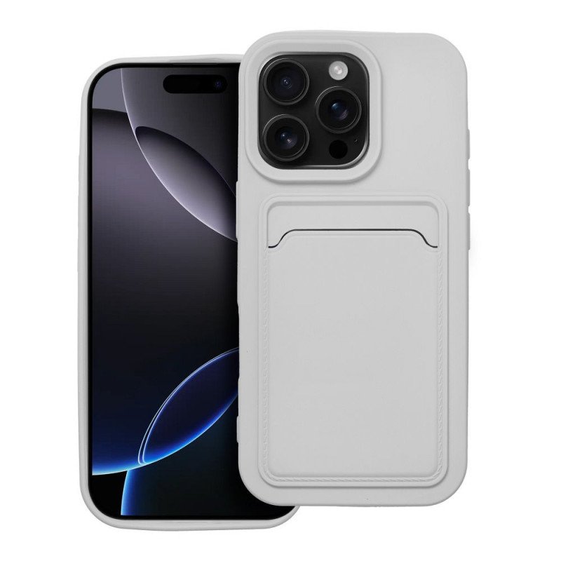 Viedtālruņa aizmugurējais vāciņš Apple iPhone 16 Pro iPhone 16 Pro Balta