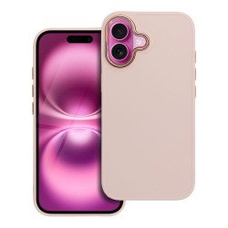 Viedtālruņa aizmugurējais vāciņš Apple Iphone 16 iPhone 16 Rozā