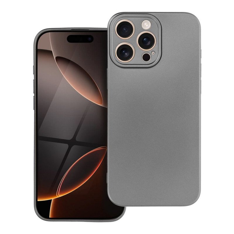 Viedtālruņa aizmugurējais vāciņš Apple iPhone 16 Pro Max Metallic Grey