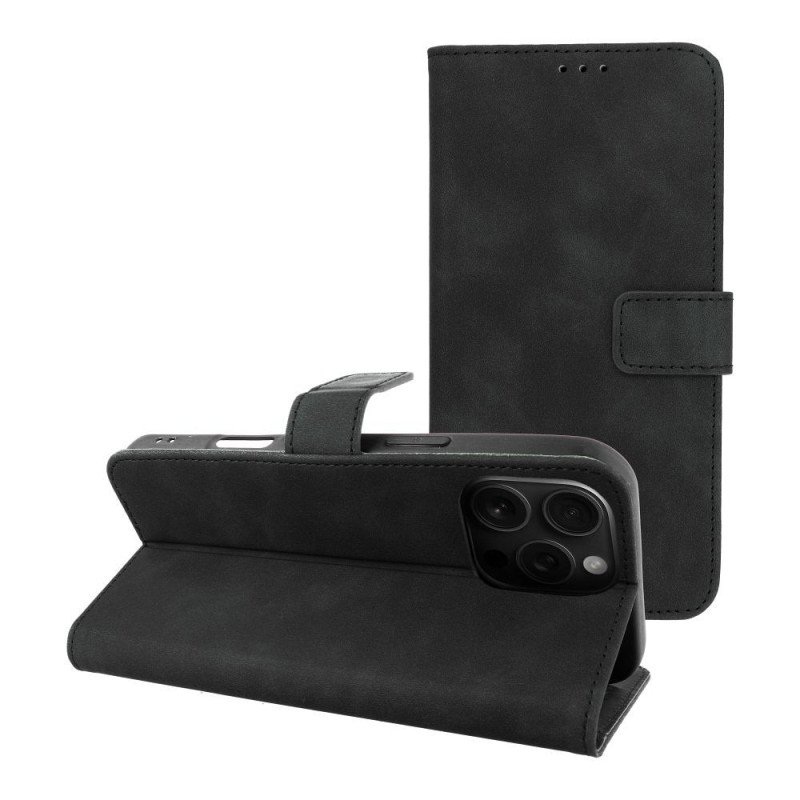 Viedtālruņa atveramais maciņš Apple iPhone 16 Pro Max Tender Black