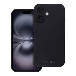 Viedtālruņa aizmugurējais vāciņš Apple Iphone 16 Luna Black