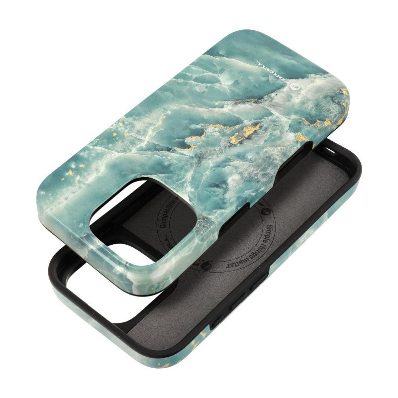 Viedtālruņa aizmugurējais vāciņš Apple iPhone 16 Pro F-PROTECT Green, Mixed