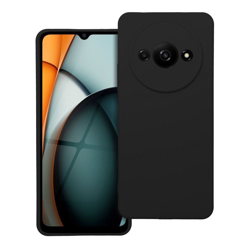 Viedtālruņa aizmugurējais vāciņš Xiaomi Redmi A3 Silicon Black
