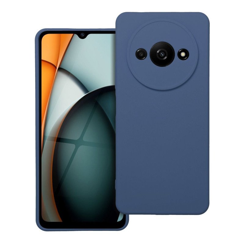 Viedtālruņa aizmugurējais vāciņš Xiaomi Redmi A3 Silicon Blue