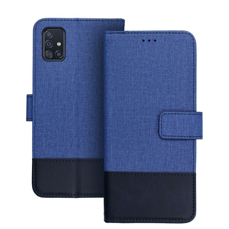 Viedtālruņa atveramais maciņš Samsung Galaxy A51 Gomma Blue