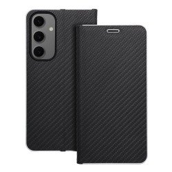 Viedtālruņa atveramais maciņš Samsung Galaxy S24 FE Luna Book Black