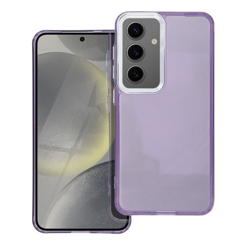 Viedtālruņa aizmugurējais vāciņš Samsung Galaxy A16 Pearl Transparent, Violet