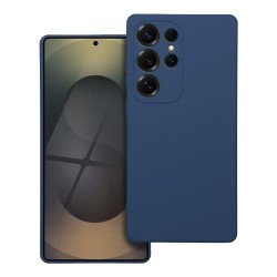 Viedtālruņa aizmugurējais vāciņš Samsung Galaxy S25 Ultra Silicon Blue