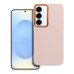 Viedtālruņa aizmugurējais vāciņš Samsung Galaxy S25 Plus Frame case Sand Pink
