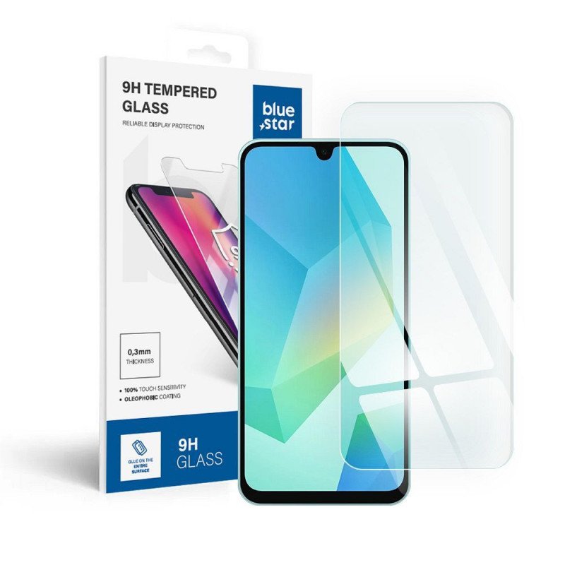 Viedtālruņa aizsargstikls Samsung Galaxy A16 Tempered Glass 2.5D