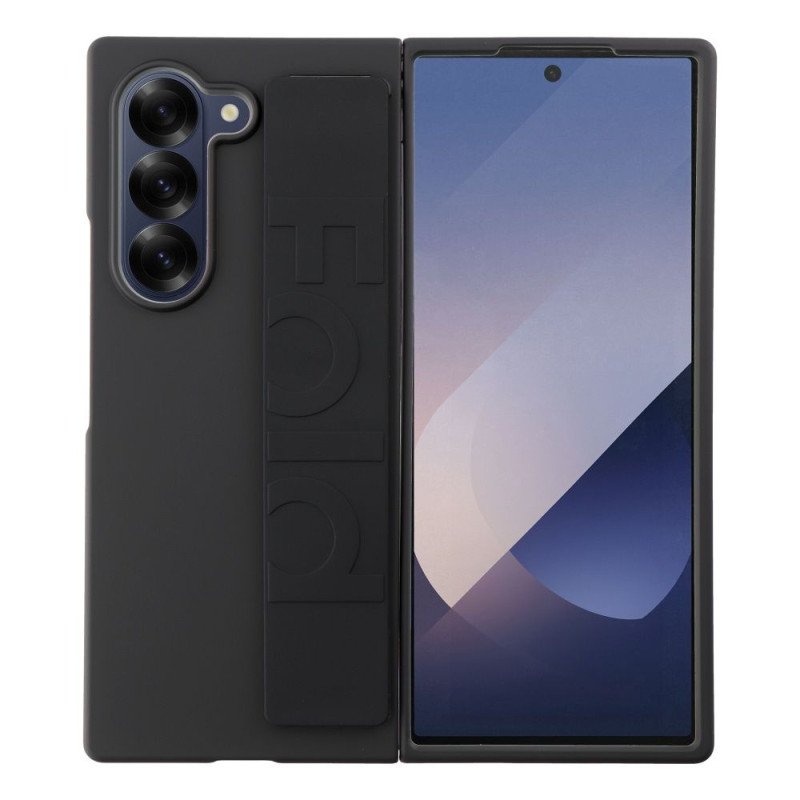 Viedtālruņa aizmugurējais vāciņš Samsung Galaxy Z Fold 6 Case SBR Black