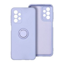 Viedtālruņa aizmugurējais vāciņš Samsung Galaxy A56 5G Silicone Ring Case Violet