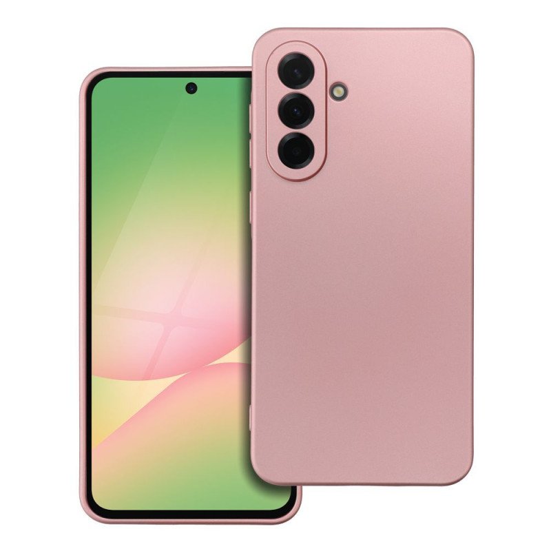 Viedtālruņa aizmugurējais vāciņš Samsung Galaxy A56 5G Metallic Pink