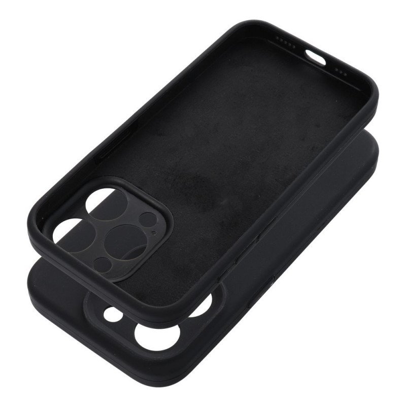 Viedtālruņa aizmugurējais vāciņš Apple iPhone 16E Silicon 2mm Black