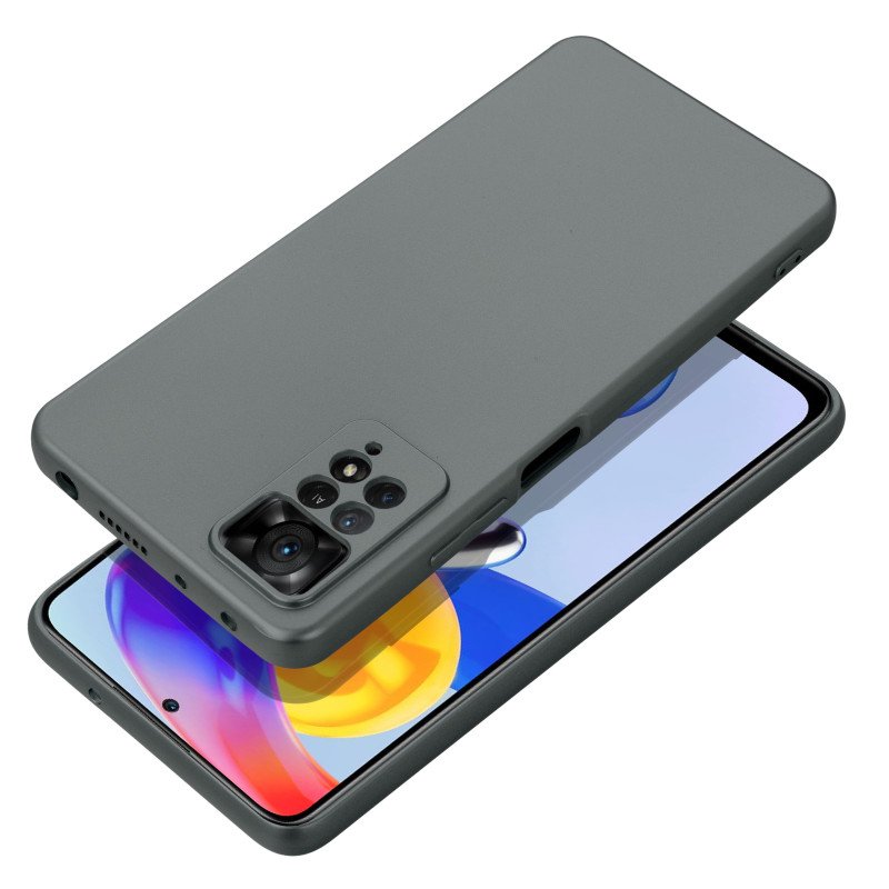 Viedtālruņa aizmugurējais vāciņš Xiaomi Redmi Note 14 4G Metallic Grey