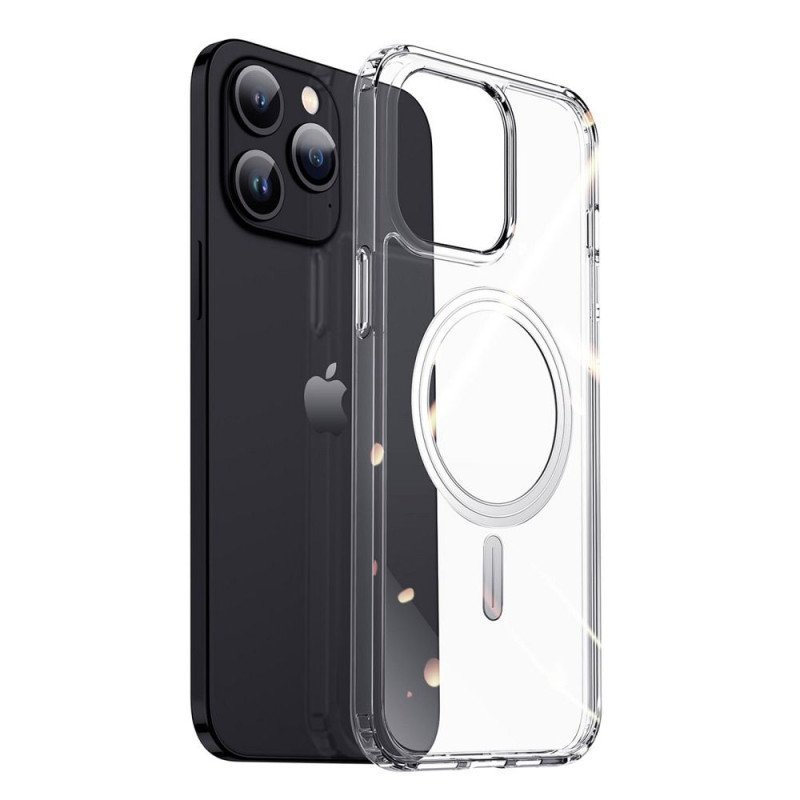 Viedtālruņa aizmugurējais vāciņš Apple iPhone 15 Pro Max Clin Mag Transparent