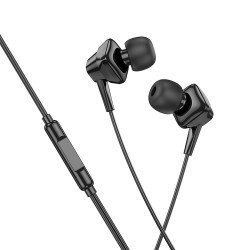 Austiņas ar vadu Earphones Lightning M113 Black