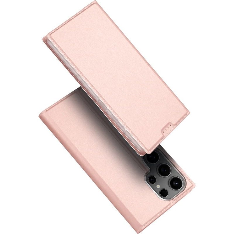 Viedtālruņa atveramais maciņš Samsung Galaxy S25 Ultra Skin Pro Rose Gold
