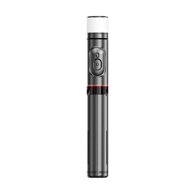 Pašportretu kāts/statīvs SE003 with Tripod Function and LED light Black