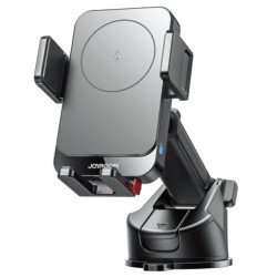 Viedtālruņa turētājs automašīnai Car holder with inductive charger 15W JR-ZS241S Black