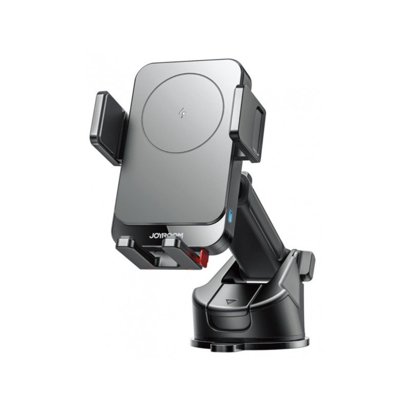 Viedtālruņa turētājs automašīnai Car holder with inductive charger 15W JR-ZS241S Black