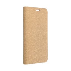 Viedtālruņa atveramais maciņš Samsung Galaxy S25 Luna Gold
