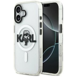 Viedtālruņa aizmugurējais vāciņš Apple iPhone 17 Sketch Logo Mag Transparent