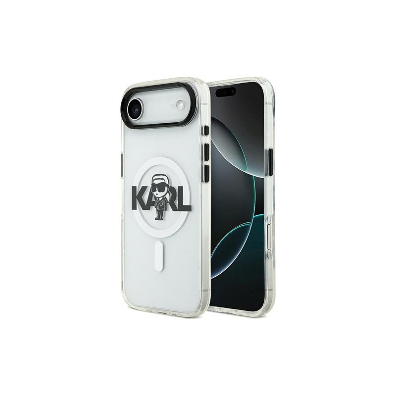Viedtālruņa aizmugurējais vāciņš Apple iPhone Air Sketch Logo Mag Transparent
