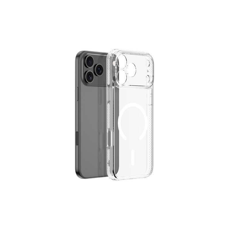 Viedtālruņa aizmugurējais vāciņš Apple iPhone 17 Pro Clin Mag Transparent