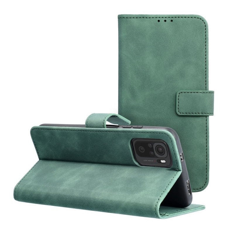 Viedtālruņa atveramais maciņš Xiaomi Redmi Note 11 / 11S Tender Green