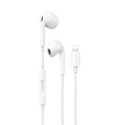 Austiņas ar vadu Earphones Lightning X14PROL White