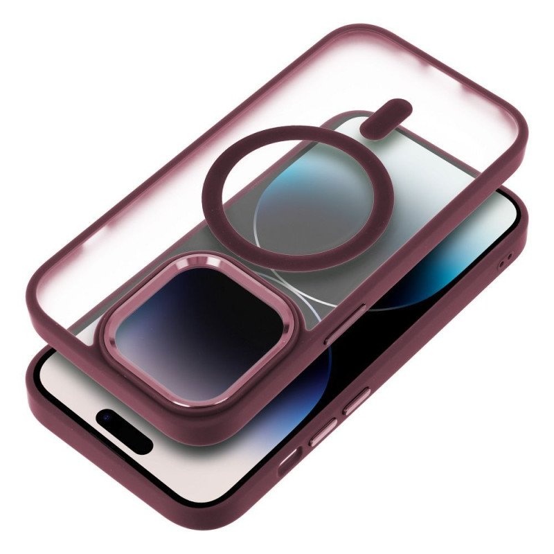 Viedtālruņa aizmugurējais vāciņš Apple iPhone 17 Full matte mag Dark Violet