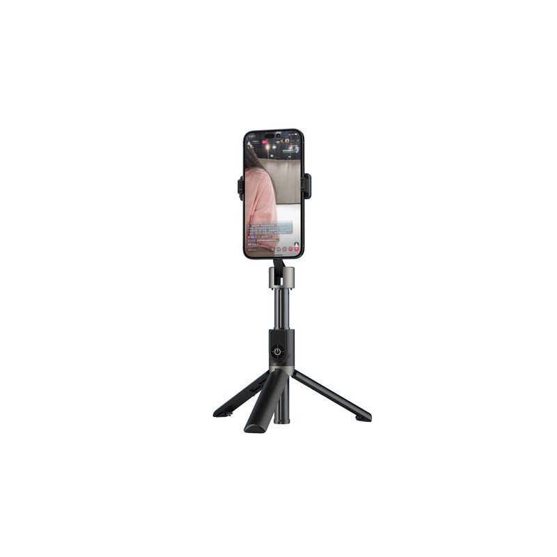 Pašportreta kāts/statīvs Selfie Stick tripod F18B Black