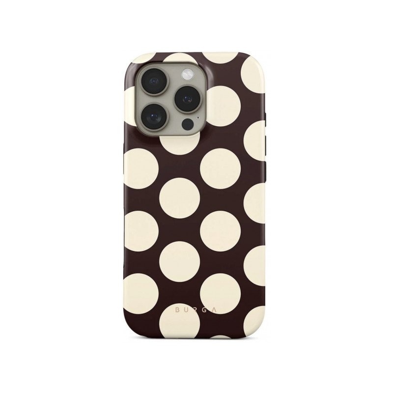 Viedtālruņa aizmugurējais vāciņš Apple iPhone 16 Pro Max Spot On Tough MagSafe Brown, White