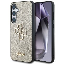 Viedtālruņa aizmugurējais vāciņš Samsung Galaxy S25 Glitter Collection Gold