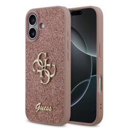 Viedtālruņa aizmugurējais vāciņš Apple iPhone 17 Glitter Collection Pink