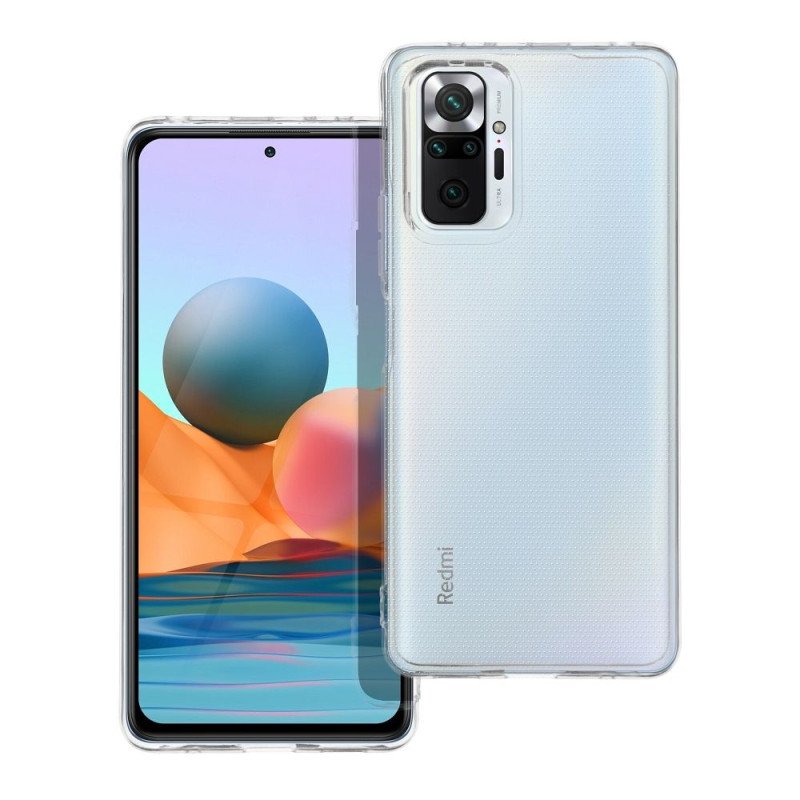 Viedtālruņa aizmugurējais vāciņš Xiaomi Redmi Note 10 Pro Clear case 2mm Transparent