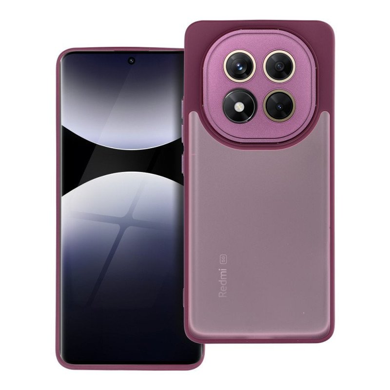 Viedtālruņa aizmugurējais vāciņš Xiaomi Redmi Note 14 Pro Plus Variete case Violet