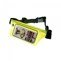 Viedtālruņa sporta maciņš Belt Running Cover Yellow