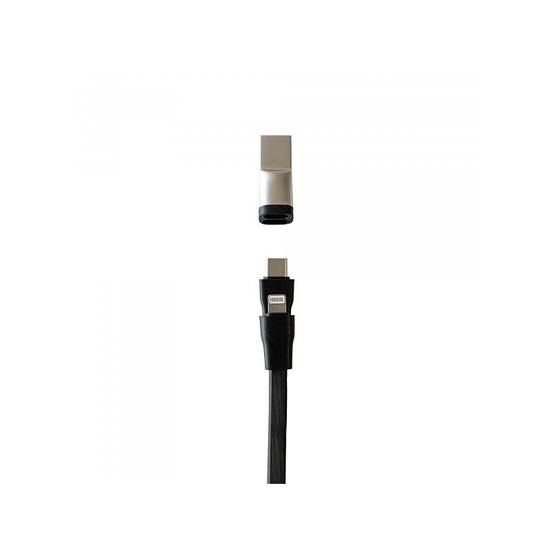 Kabelis NB-Q170B 20cm Type-C to Lightning Black