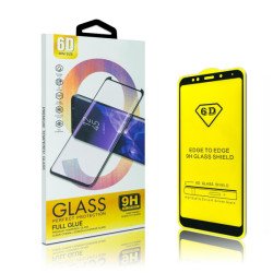 Viedtālruņa aizsargstikls Xiaomi Redmi Note 8 Pro Full Glue 6D Black